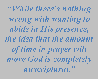Sometimes my prayer life seems so boring and repetitive!