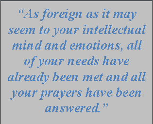 Why do you say faith is present tense, positive and personal? What does that mean?