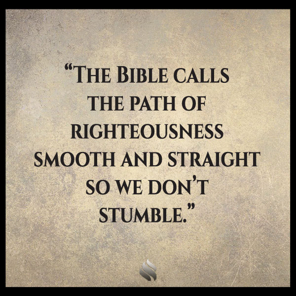 It seems so hard to live a righteous life; why is it this way?