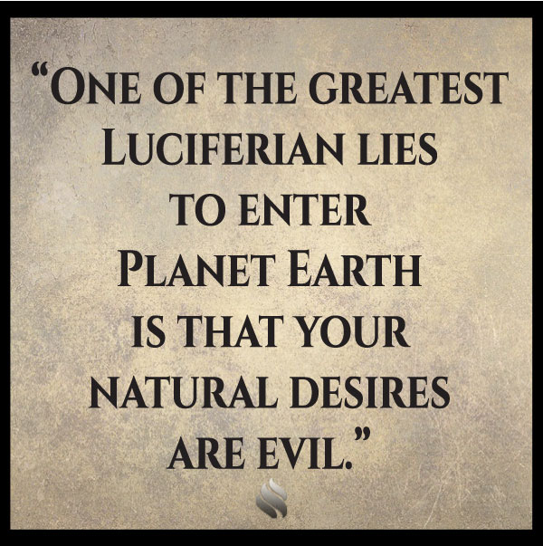 If I am tempted by my desires, does that mean all my desires are evil?