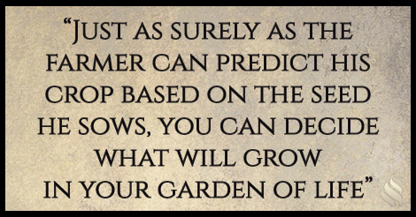 Does sowing and reaping only work in negative situations?