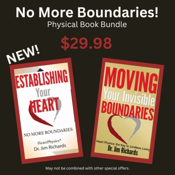 No More Boundaries Physical Book Bundle